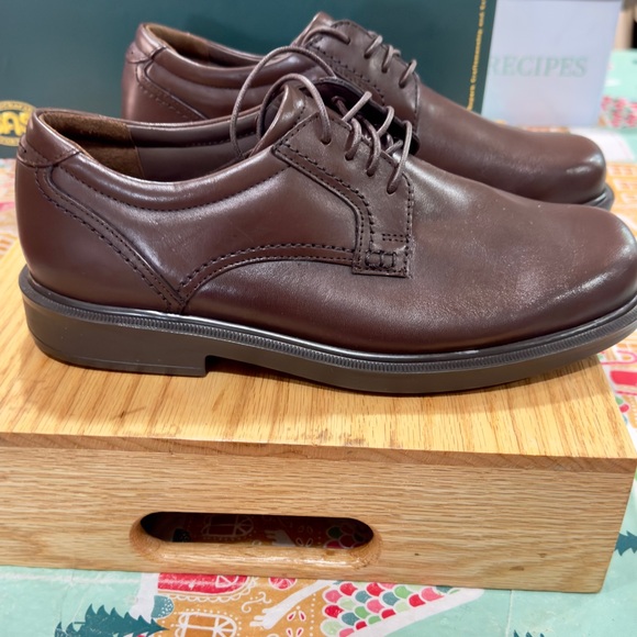 SAS Men's Brown Leather Shoes size 8 brand new with box - Picture 5 of 11